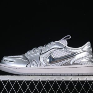 AIR JORDAN 1 LOW “METHOD OFF MAKE V3 METALLIC SILVER”