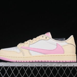 AIR JORDAN 1 LOW x TRAVIS SCOTT “SHY PINK”