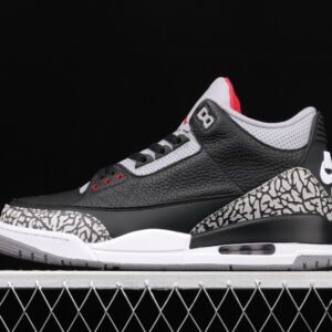 AIR JORDAN 3 “RETRÔ BLACK CEMENT”