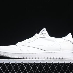 AIR JORDAN 1 LOW x TRAVIS SCOTT “TRIPLE WHITE”
