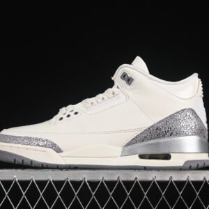AIR JORDAN 3 “SAIL METALLIC SILVER”