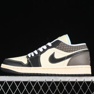 AIR JORDAN 1 LOW “COCONUT MILK BLACK”
