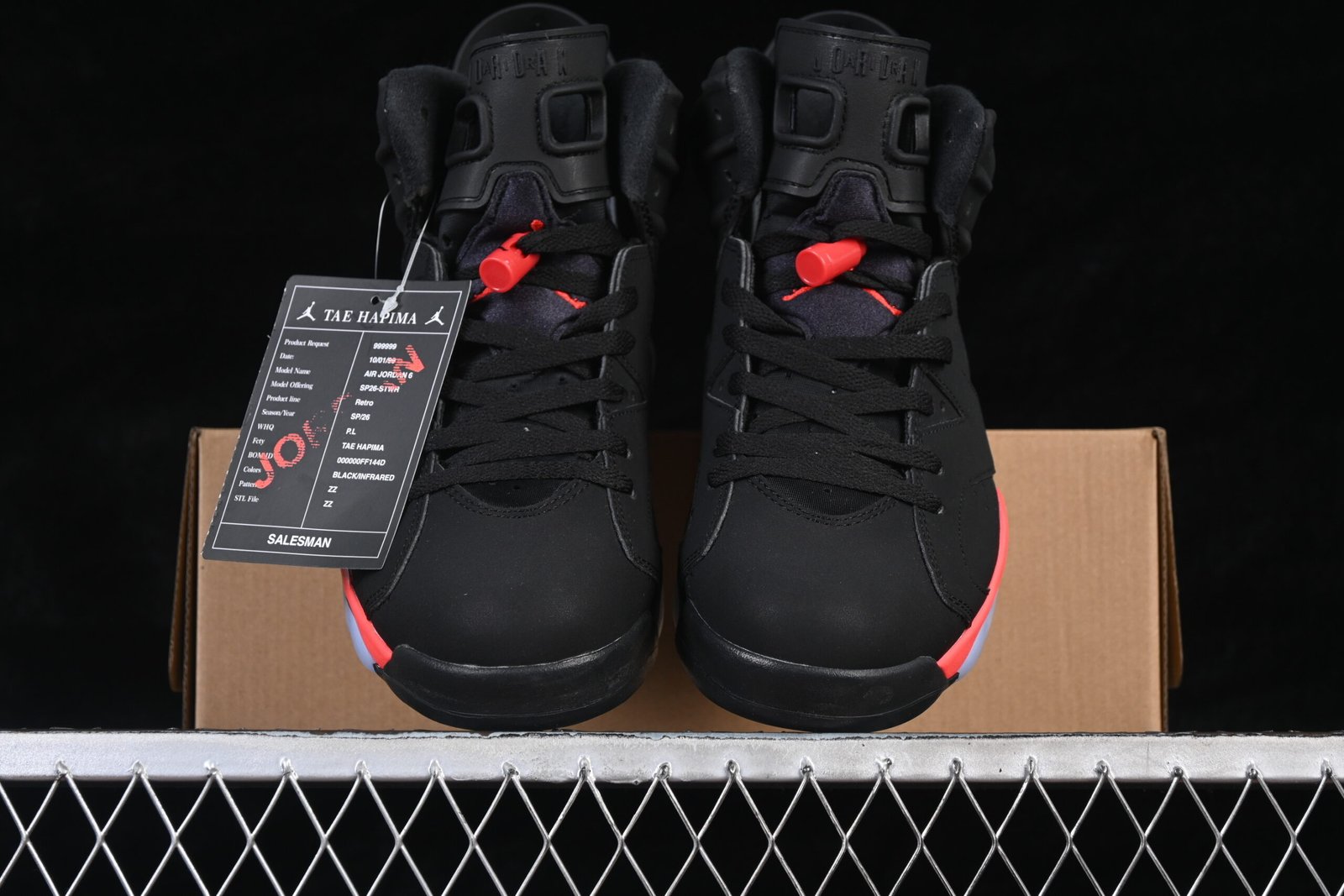 AIR JORDAN 6 "Infrared" - Imagem 5