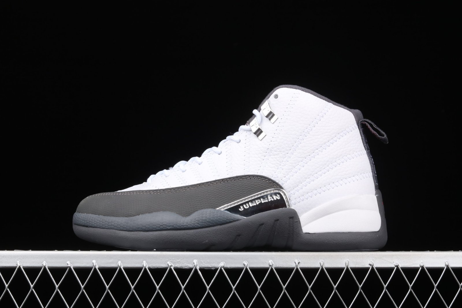AIR JORDAN 12 Retro "White Dark Grey"
